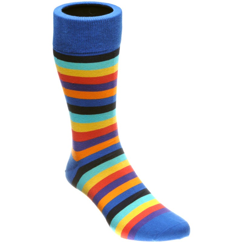 sock herring shoes herring socks erbert sock in blue multi sock herring shoes herring socks erbert sock in blue multi