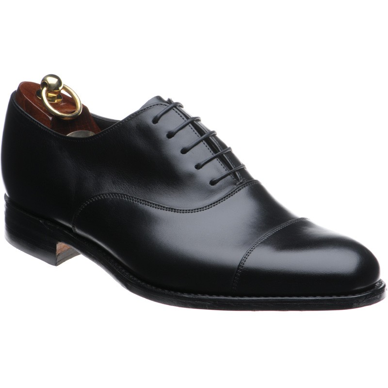 Loake Black Punched Toe Shoes Loake Black Punched Toe Shoes