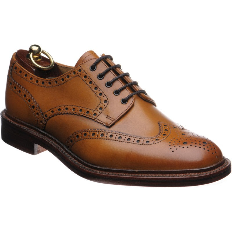 Product image for Loake Chester in tan burnished calf