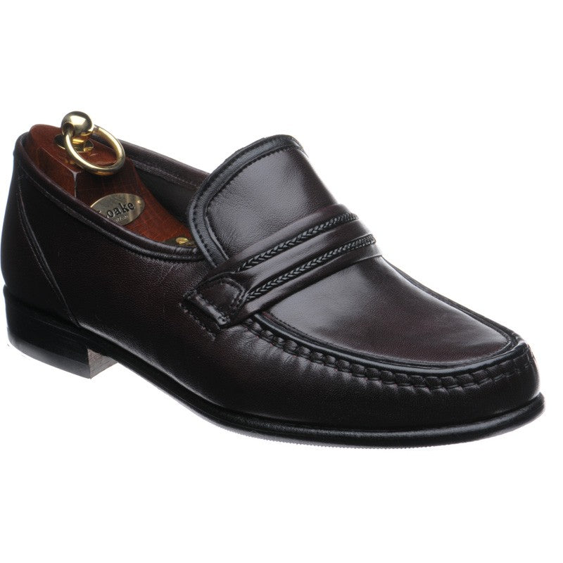 Product image for Loake Rome in burgundy calf