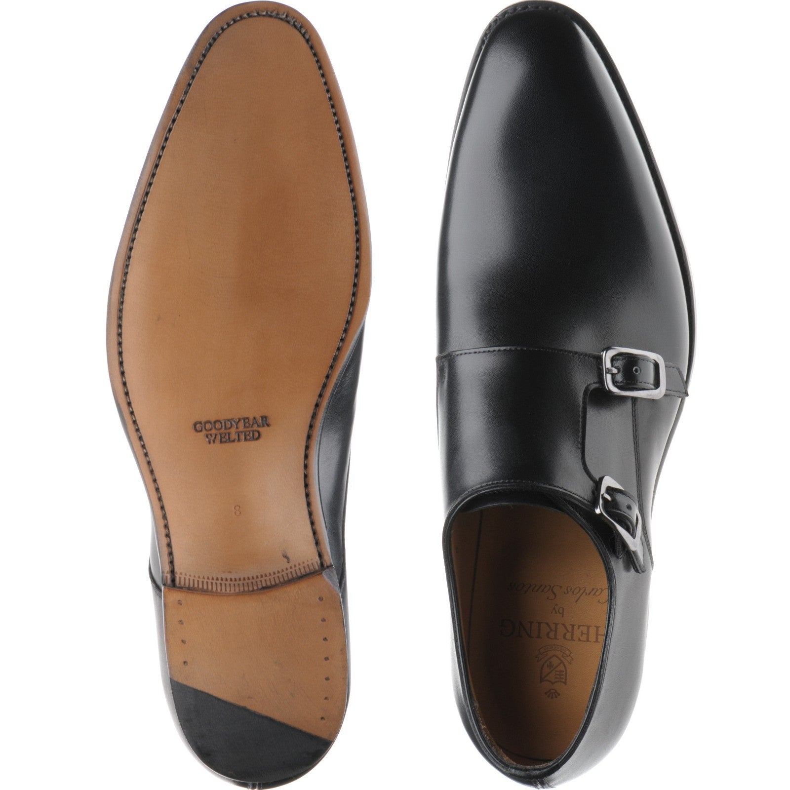 Product image for Herring Shakespeare in black calf