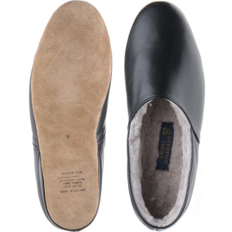 Product image for Herring Duke in black calf