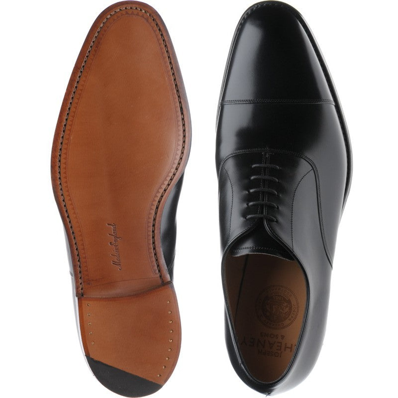 Product image for Cheaney Lime in black calf
