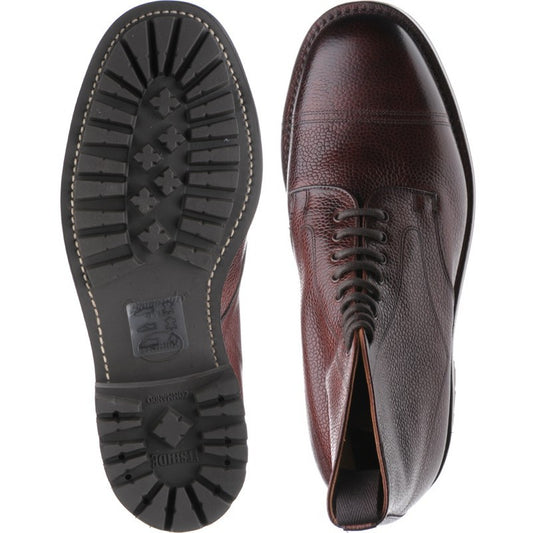 Product image for Cheaney Pennine II Rubber in burgundy grain