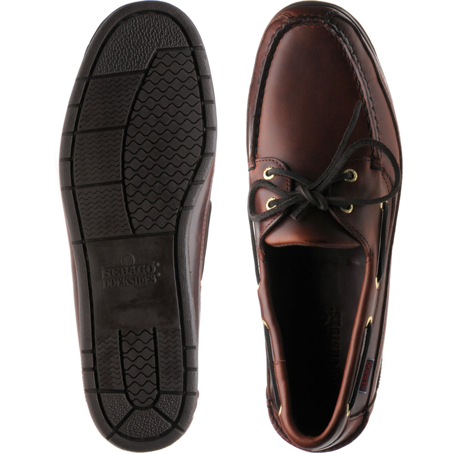 Product image for Sebago Schooner in brown