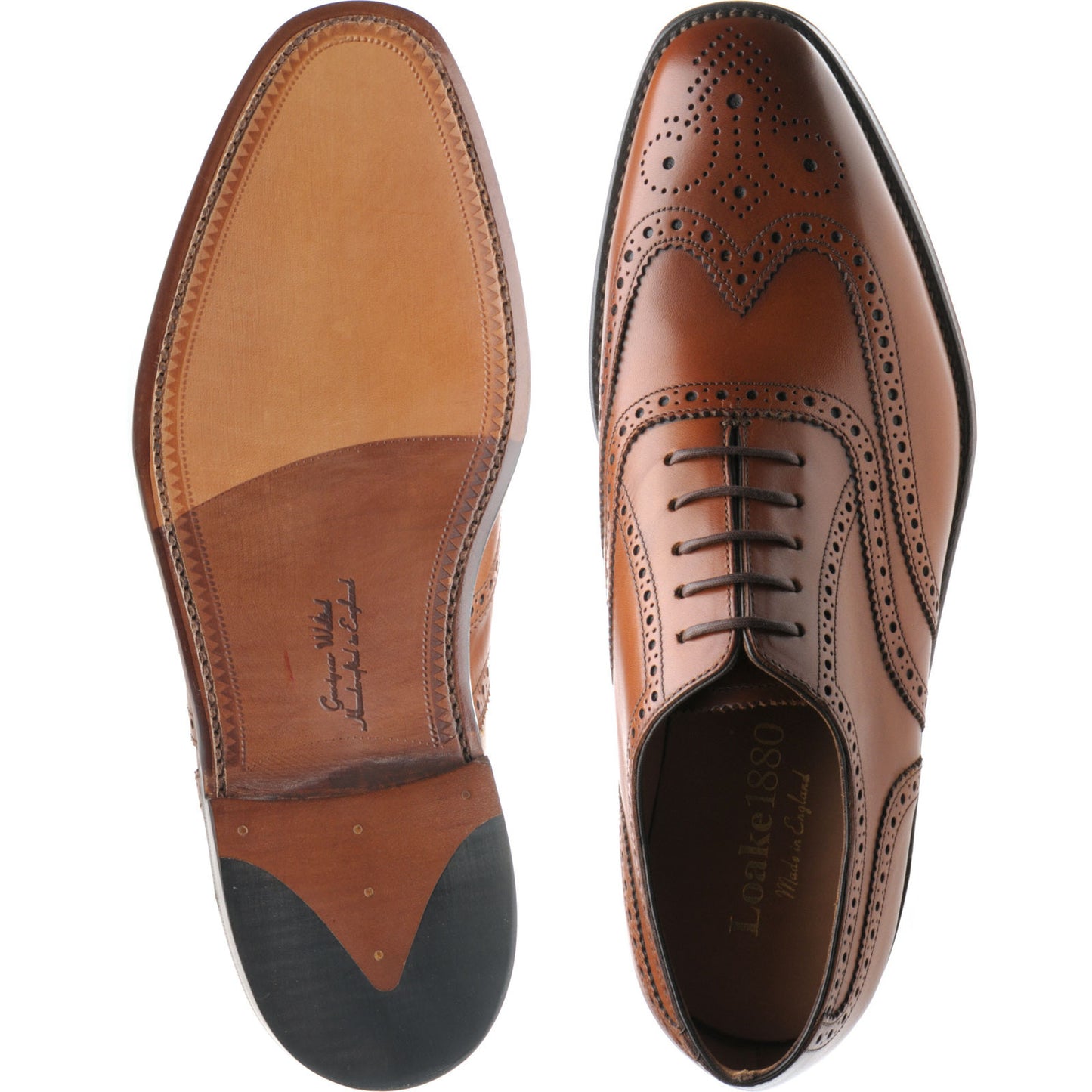 Product image for Loake Buckingham in brown calf
