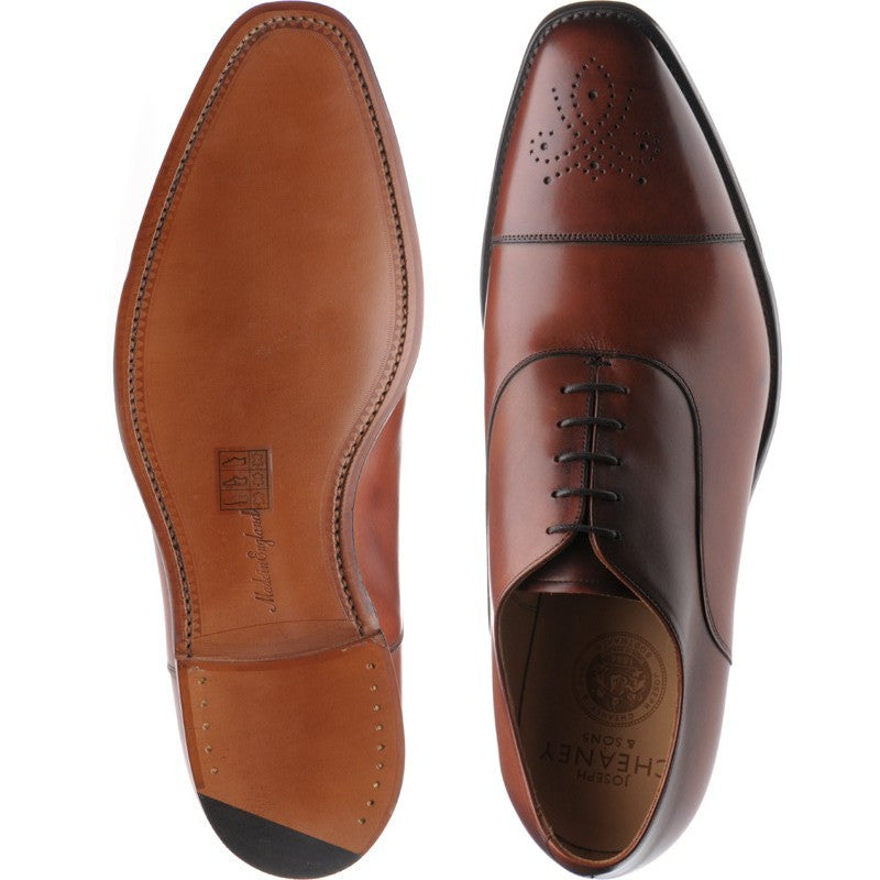 Product image for Cheaney Cambridge in dark leaf