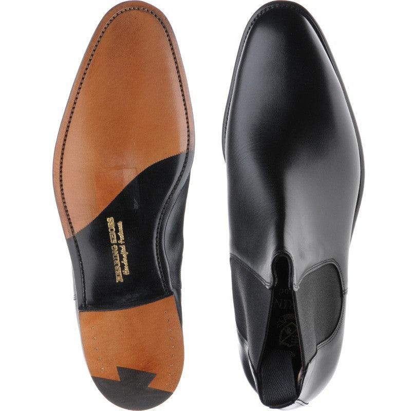 Product image for Herring Wilson in black calf