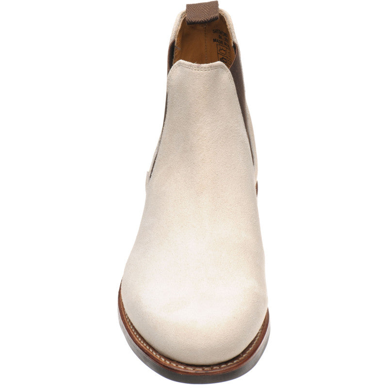 Product image for Herring Sittaford Rubber mens rubber-soled Chelsea boots in arctic suede