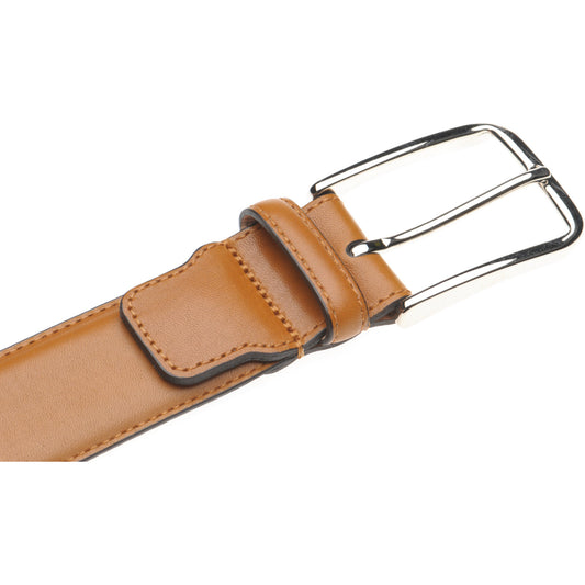 Product image for Herring Westminster II Belt in tan calf silver buckle