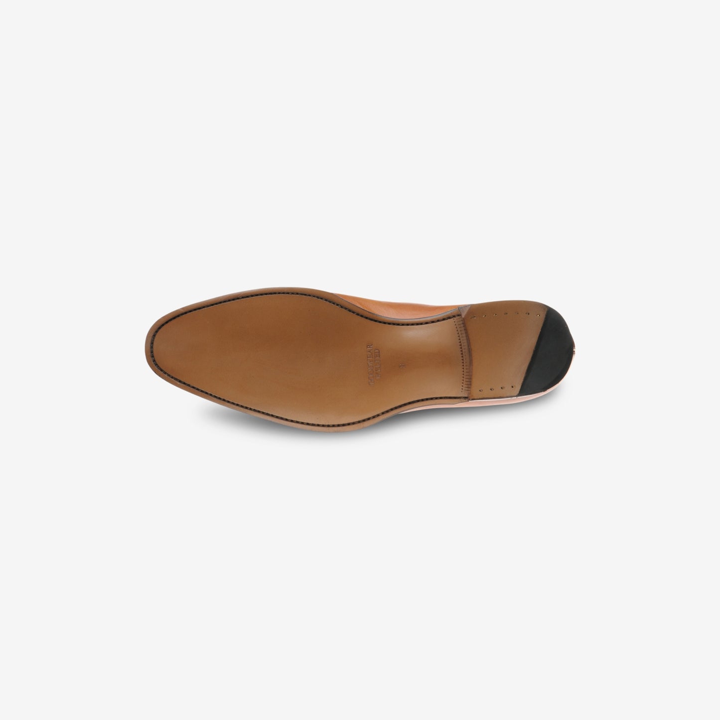 Herring Gusbourne mens two-tone Oxfords in brown and white calf