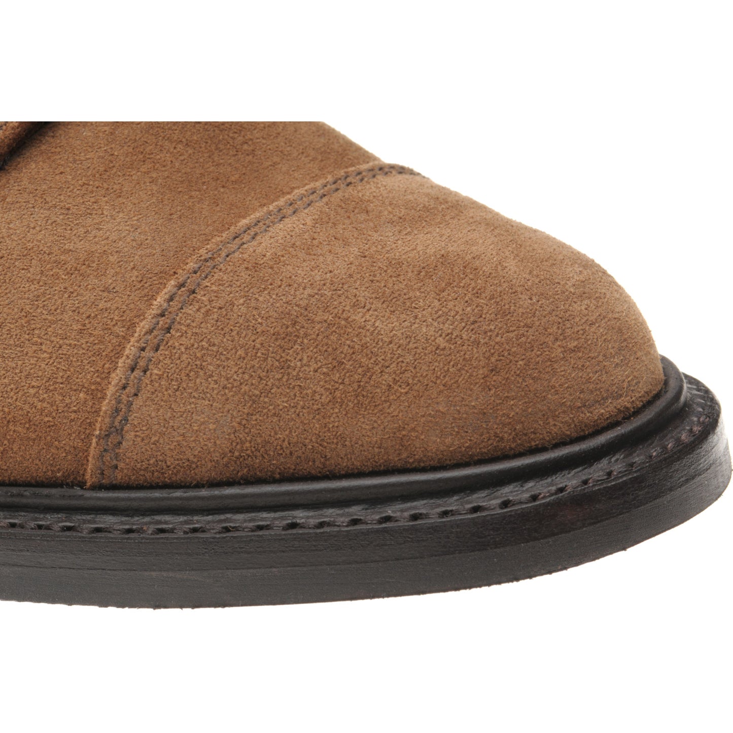 Product image for Herring Tyne mens rubber-soled boots in brown waxy suede