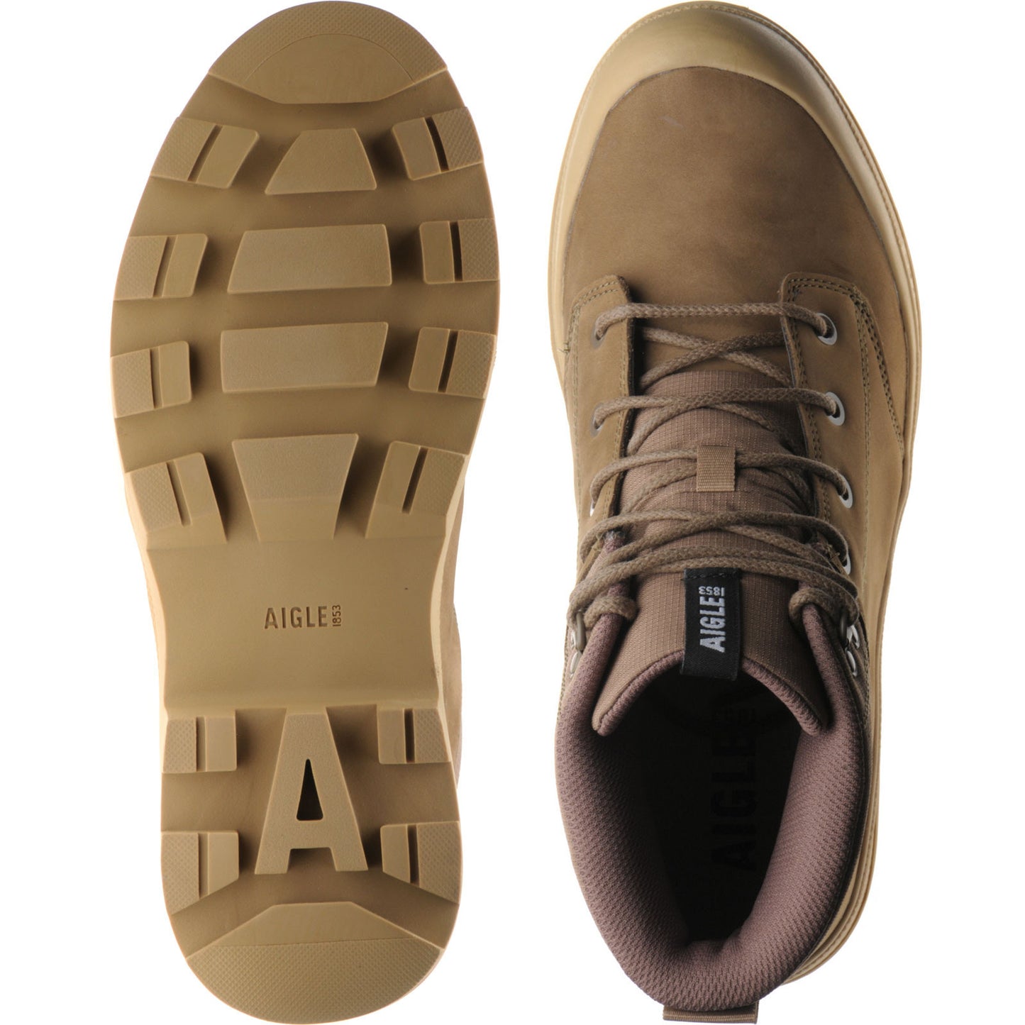 Product image for Aigle Tenere LTR GTX mens rubber-soled boots in chestnut