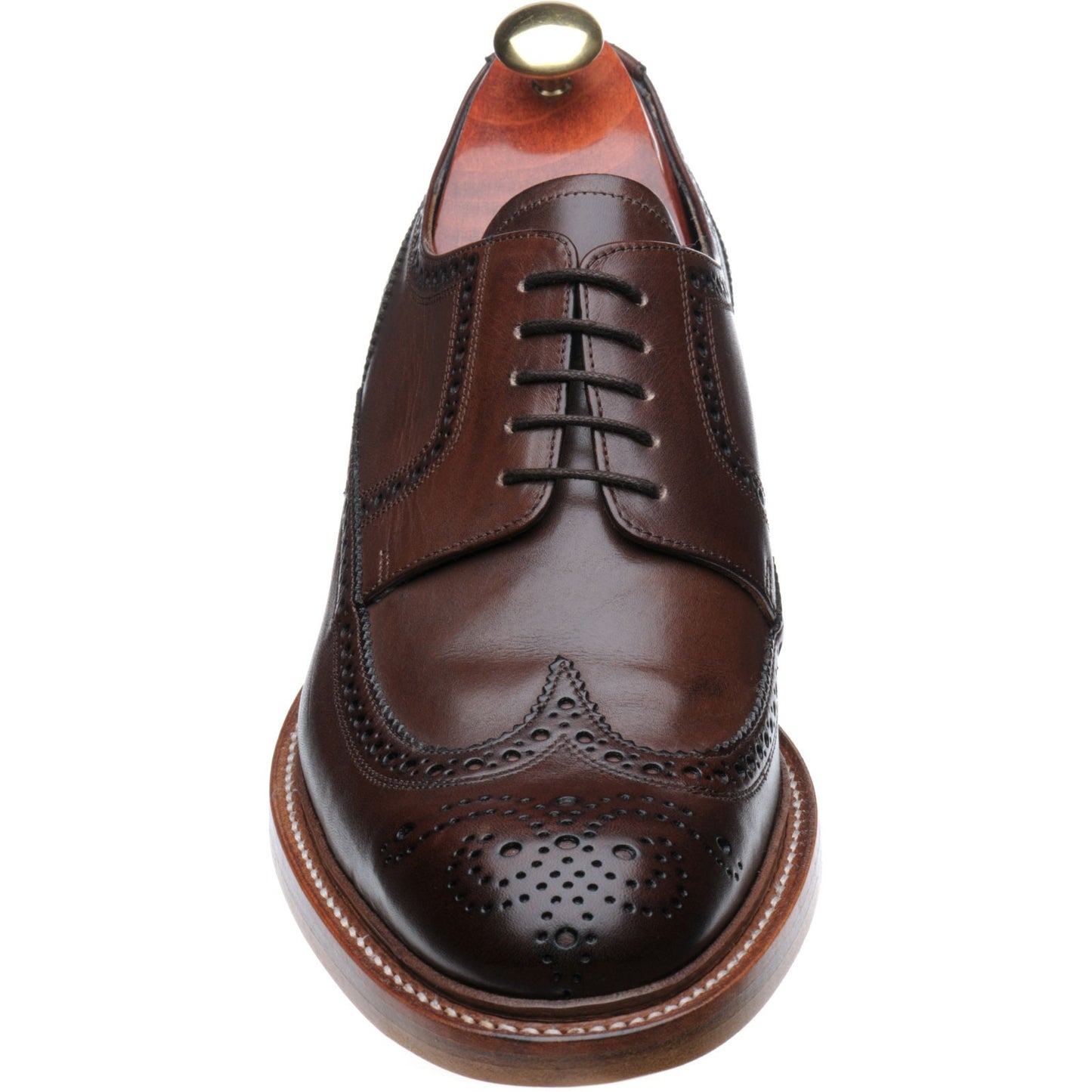 Product image for Barker Bailey II in ebony hand painted calf
