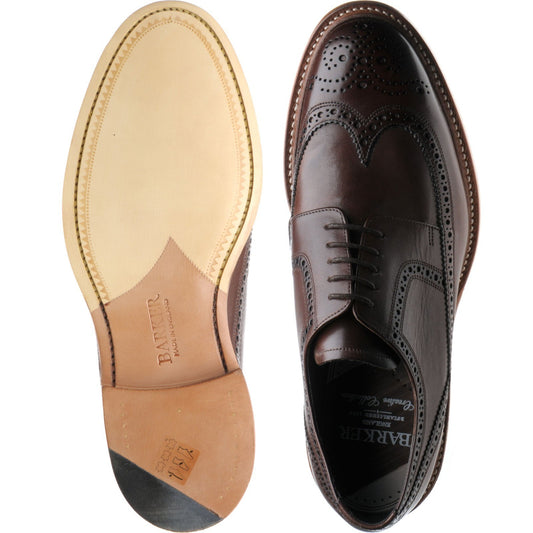 Product image for Barker Bailey II in ebony hand painted calf