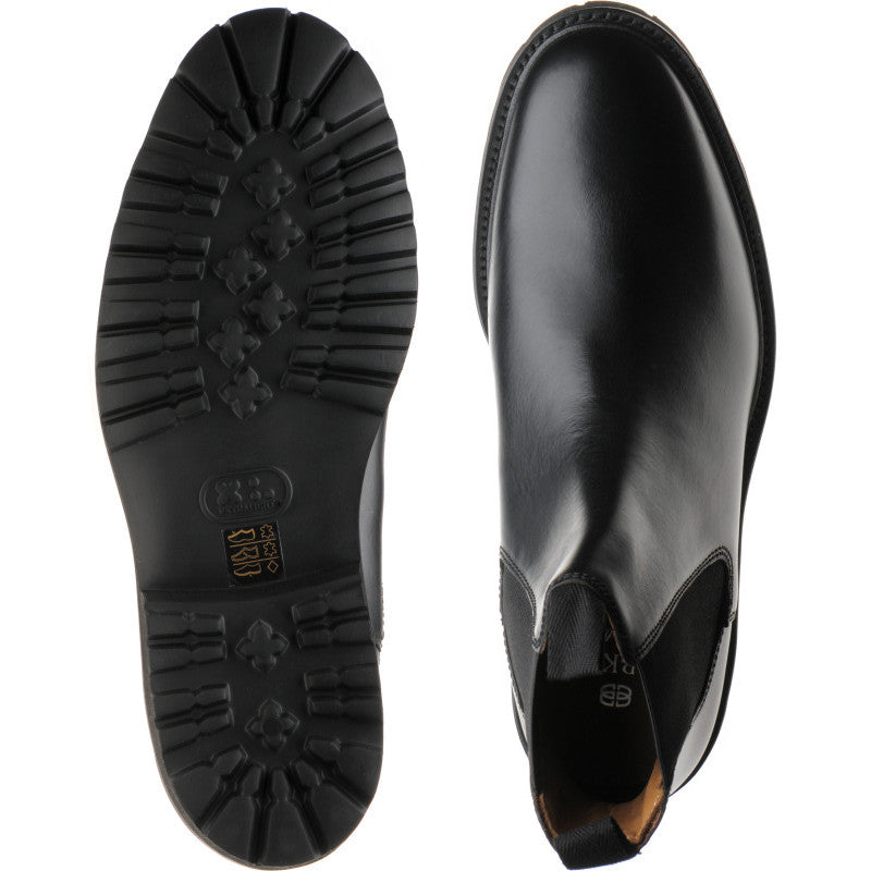 Product image for Barker Camborne in black calf