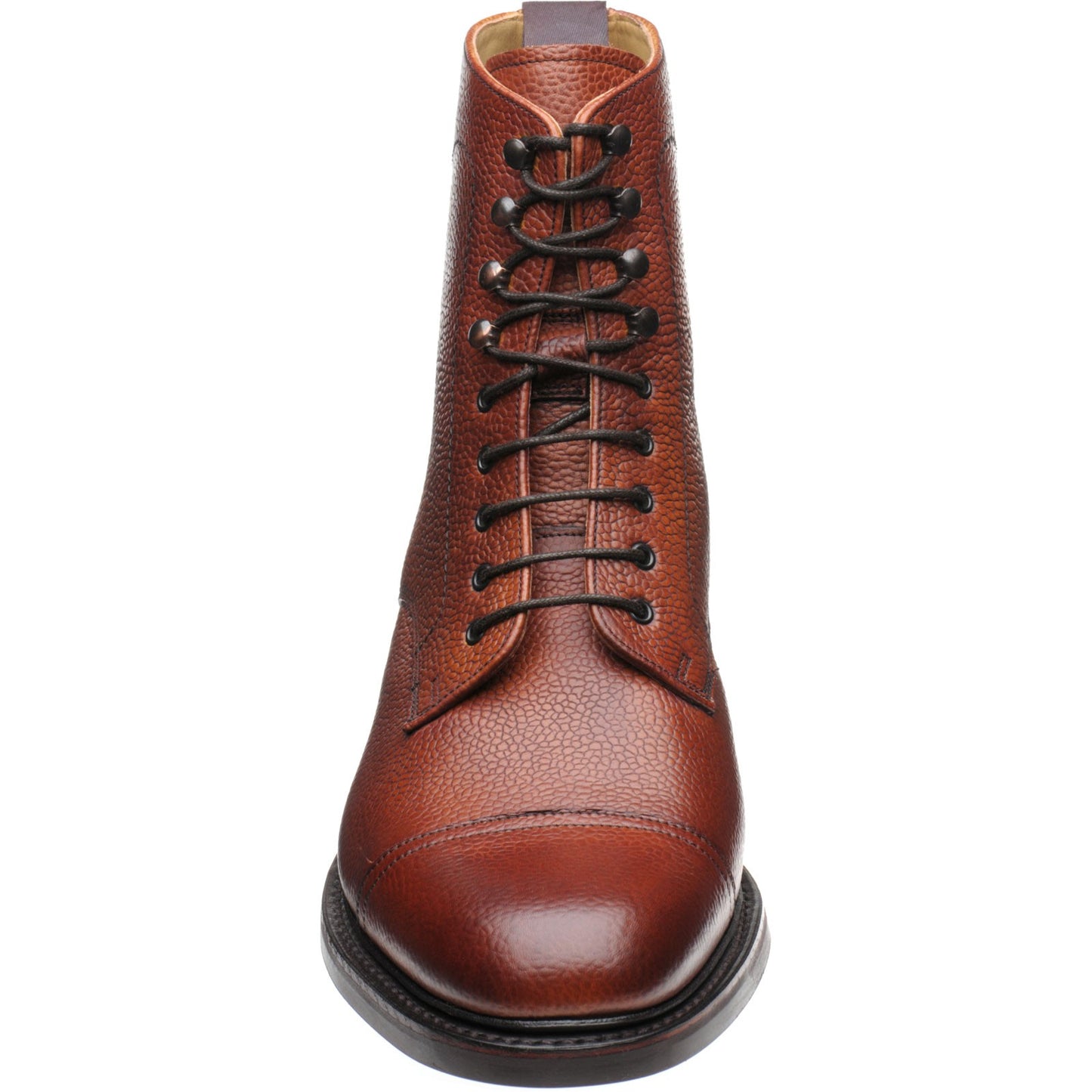 Product image for Barker Donegal in antique rosewood grain calf