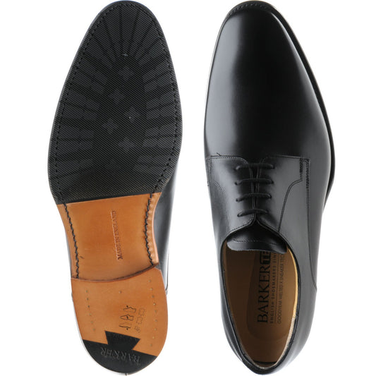 Product image for Barker Ellon in black calf