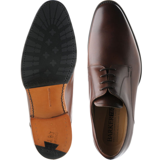 Product image for Barker Ellon in dark walnut calf
