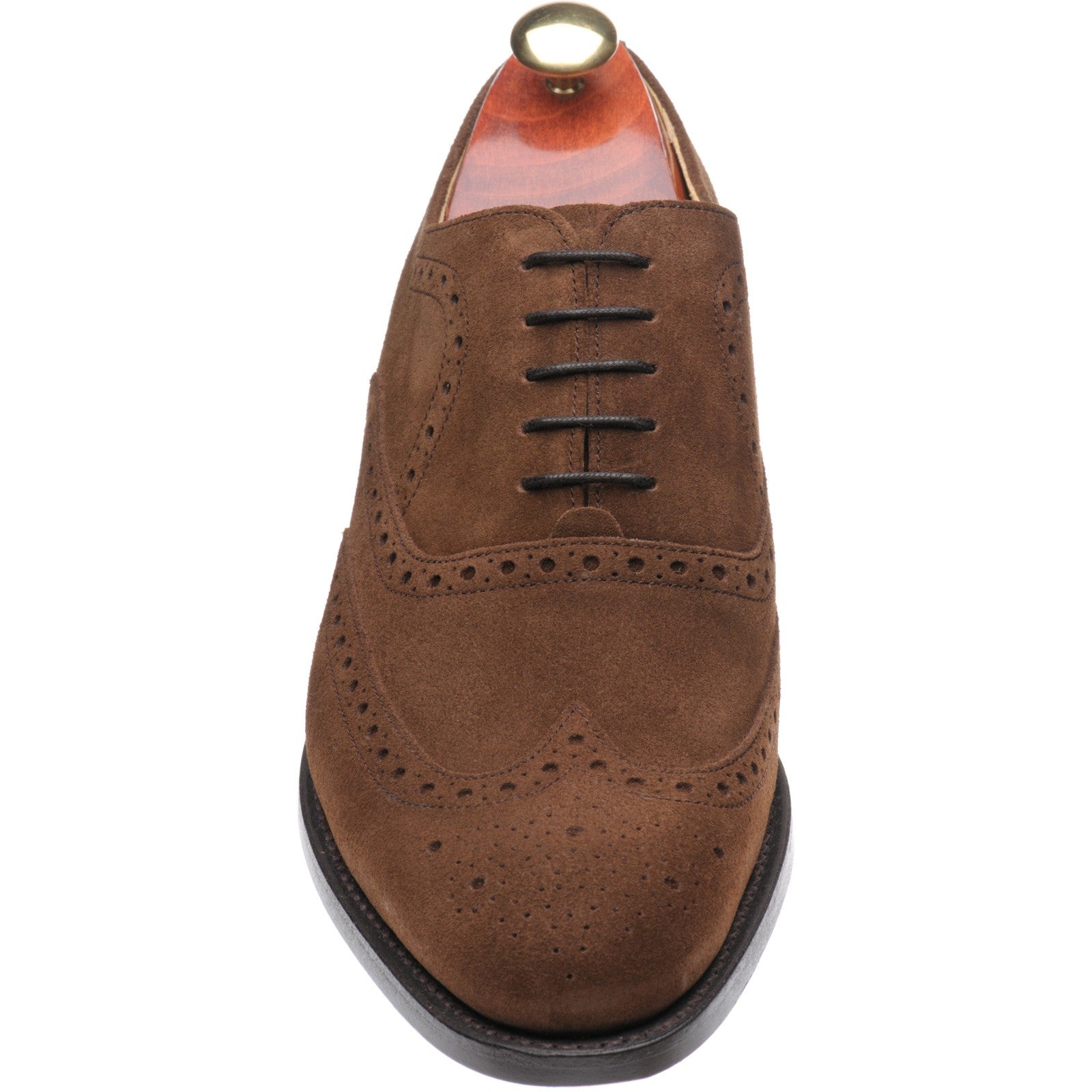 Product image for Barker Hampstead in castagnia suede
