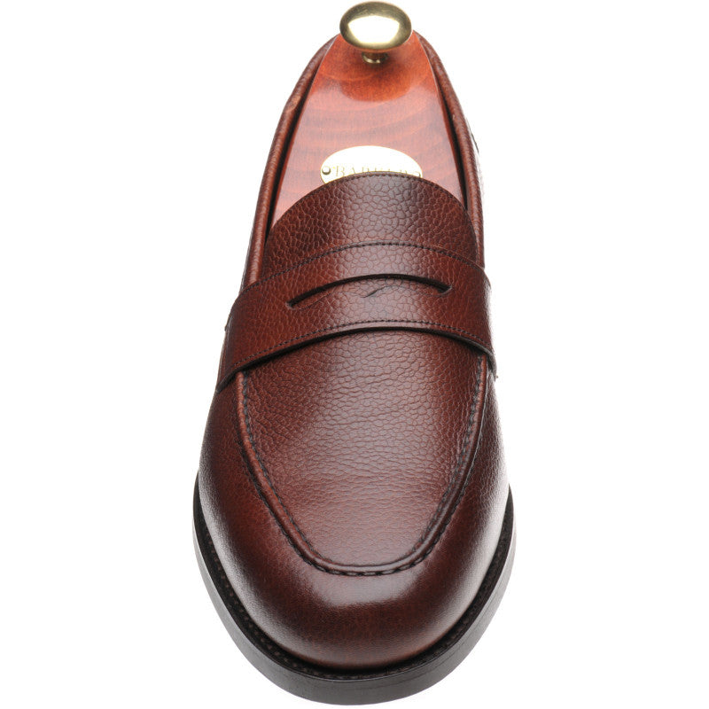 Product image for Barker Jevington (Rubber) in cherry grain calf