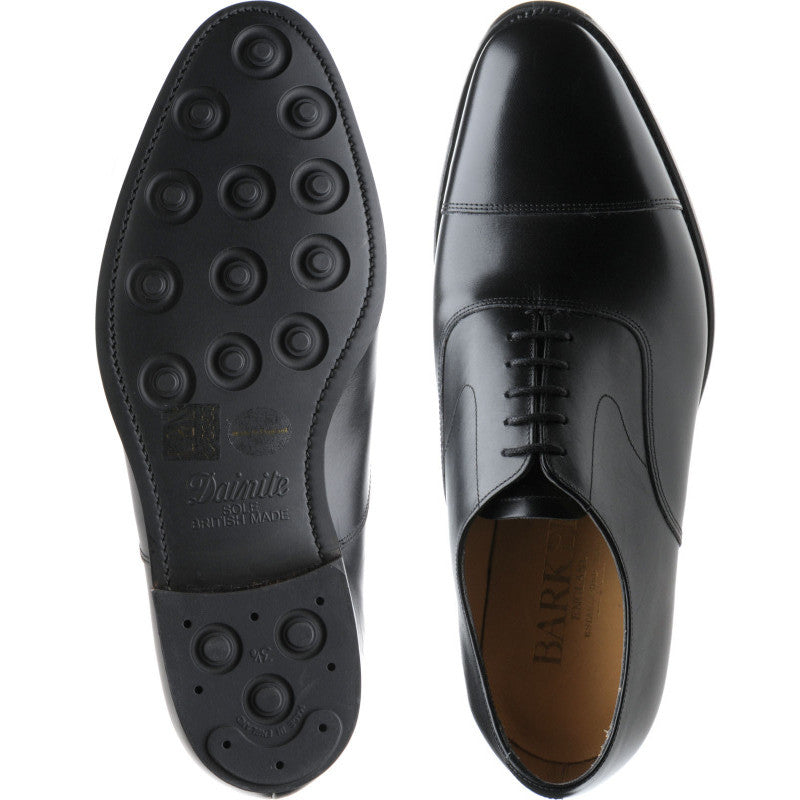 Product image for Barker Malvern (Rubber) in black calf