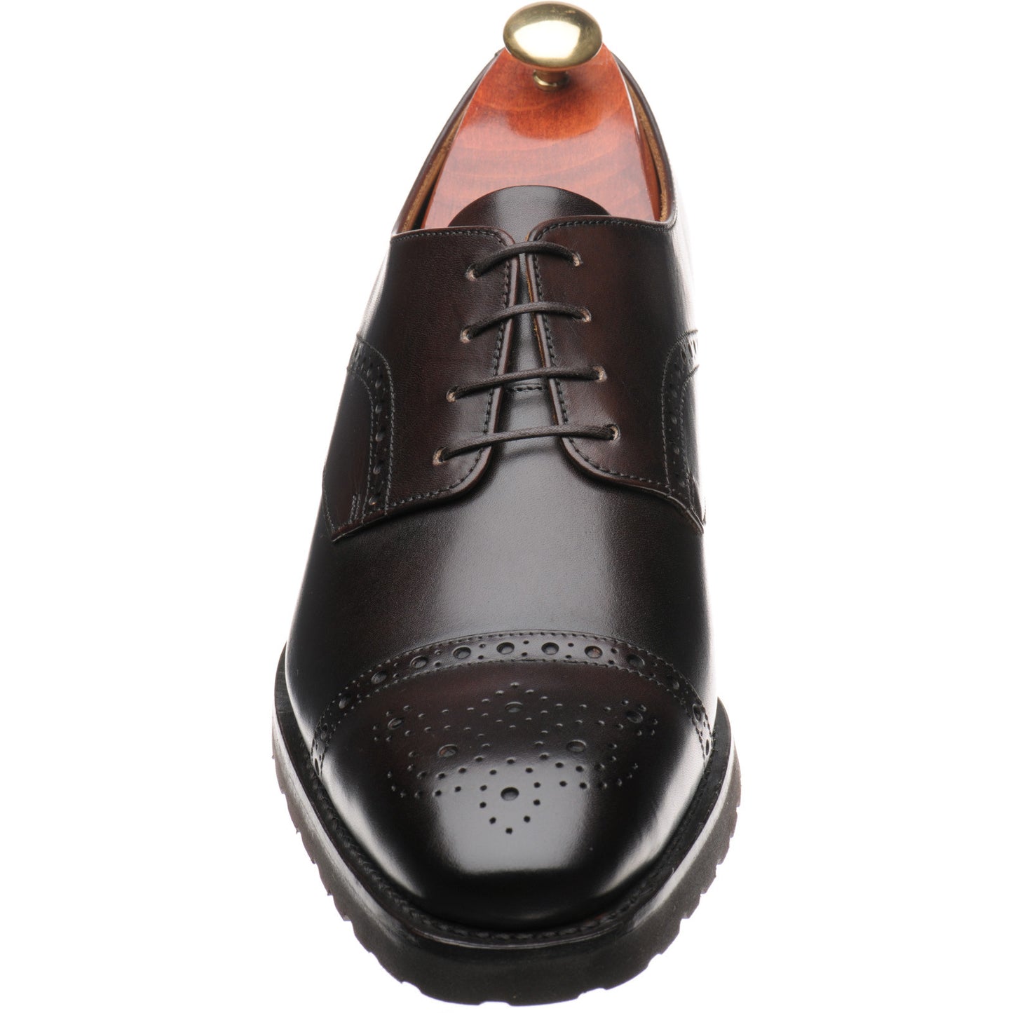 Product image for Barker Margate in chestnut calf