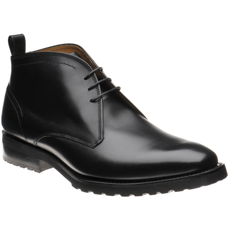 Product image for Barker Melksham in black calf