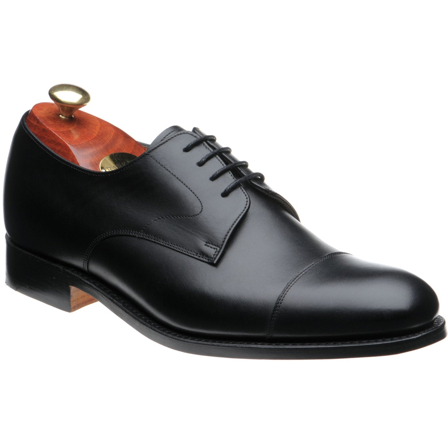 Product image for Barker Morden in black calf