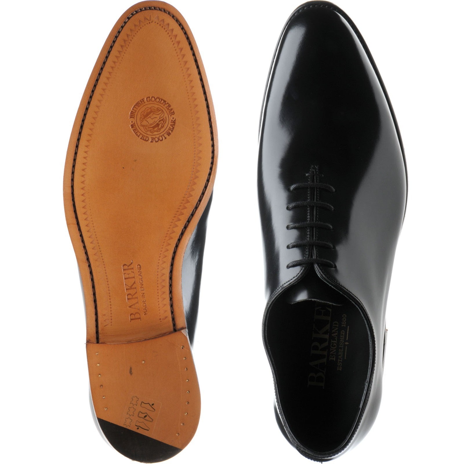 Product image for Barker Nelson in black hishine