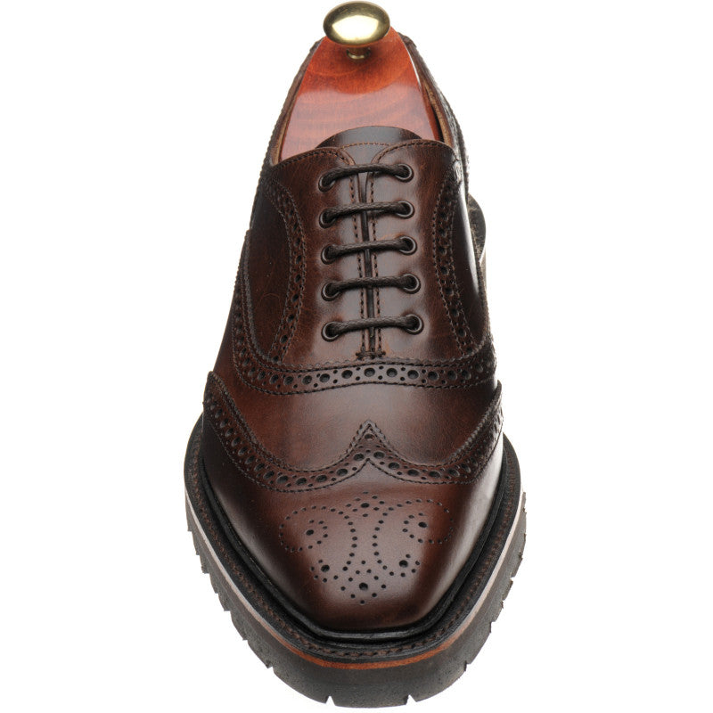 Product image for Barker Sedburgh in dark brown calf
