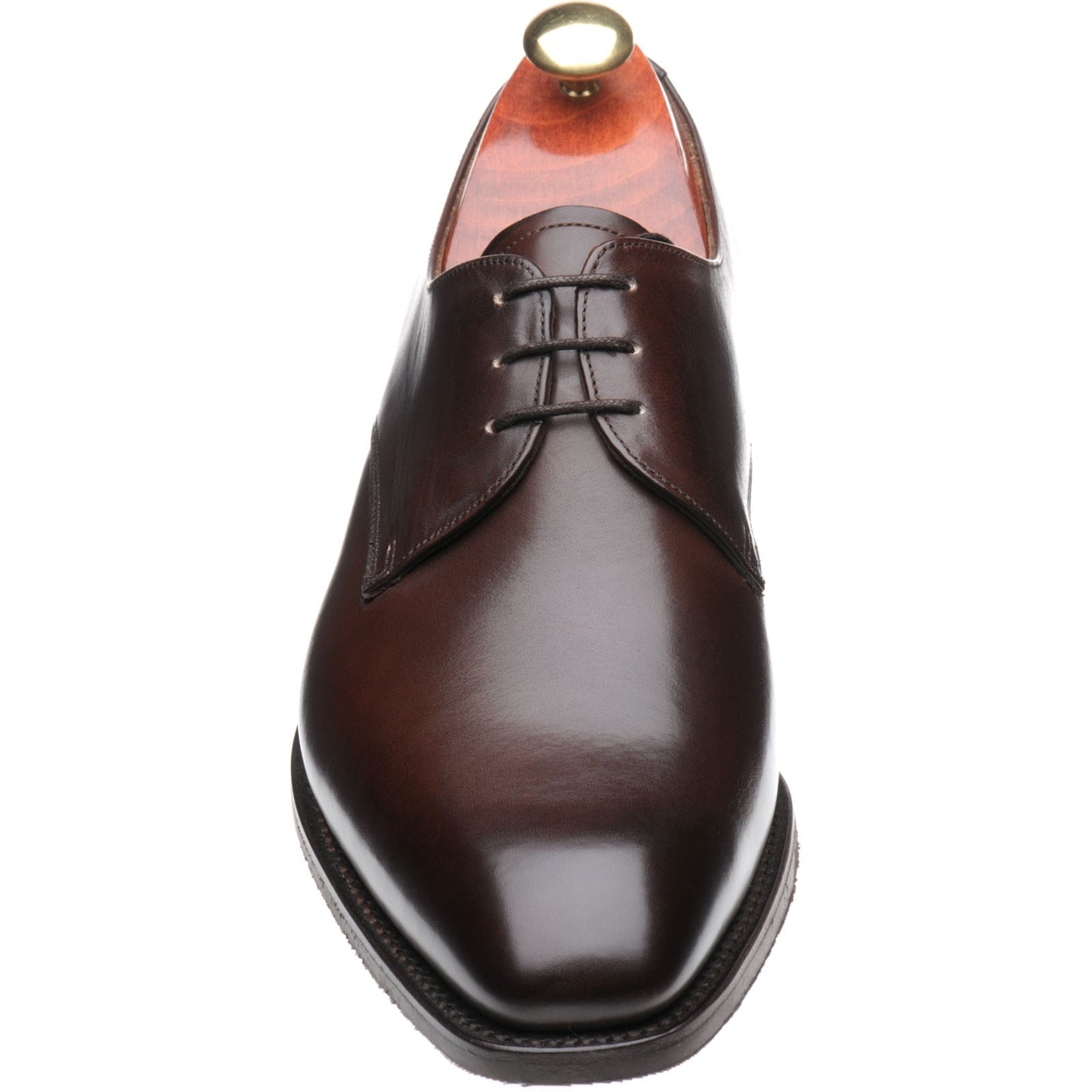 Product image for Barker St Austell in dark walnut calf