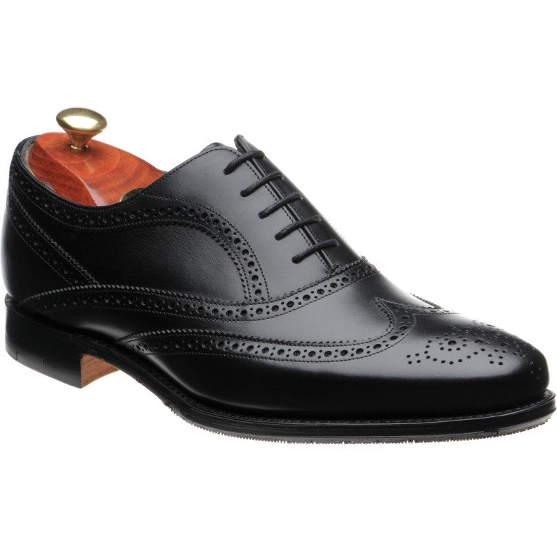 Product image for Barker Turing in black calf
