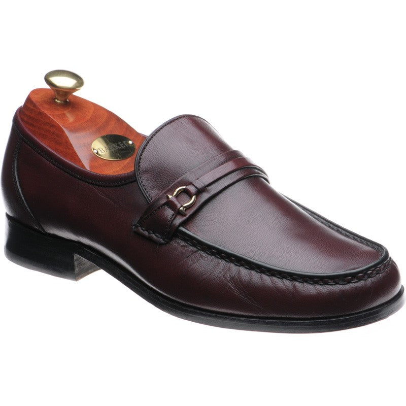 Product image for Barker Wade in burgundy kid
