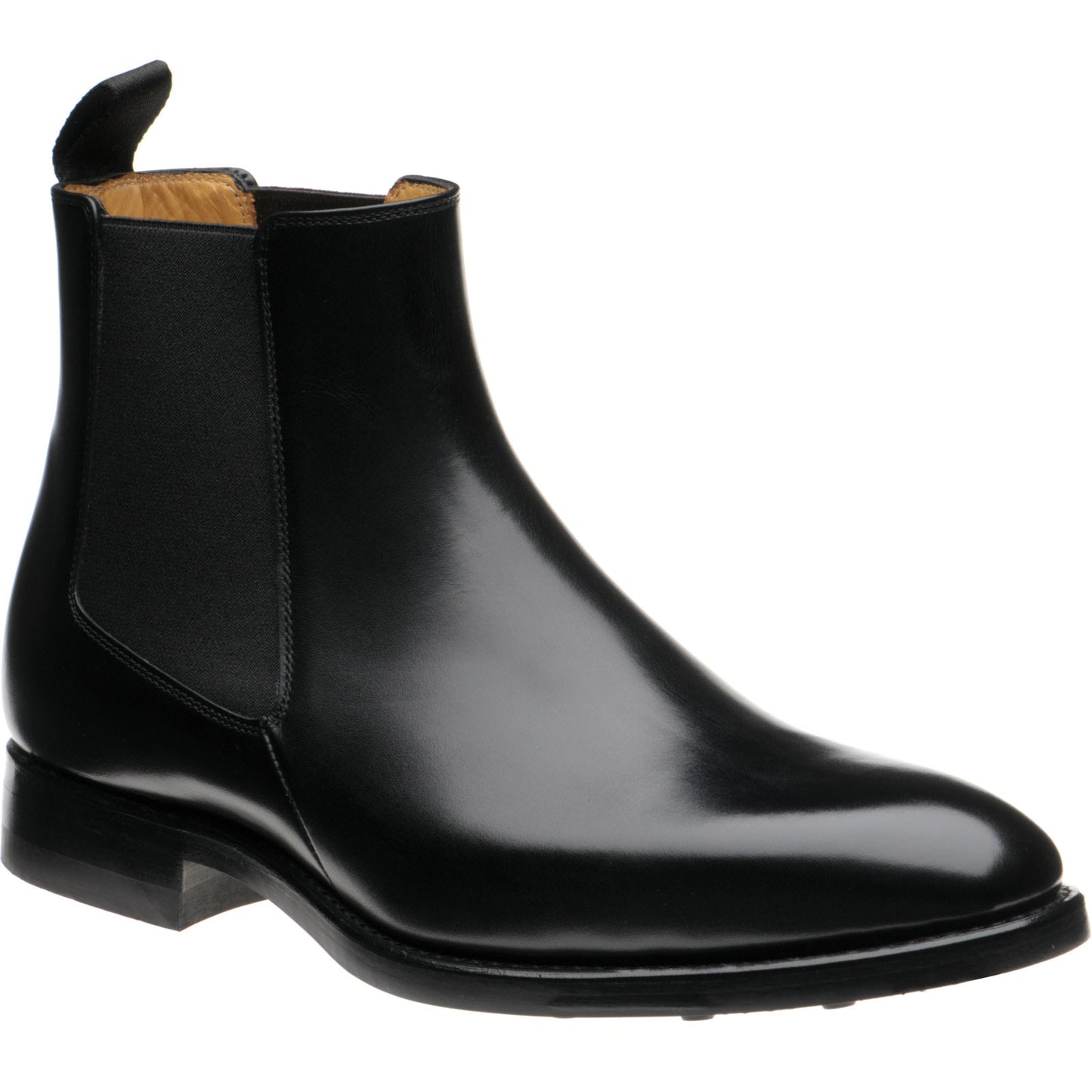 Product image for Carlos Santos 7902 Rubber in black calf