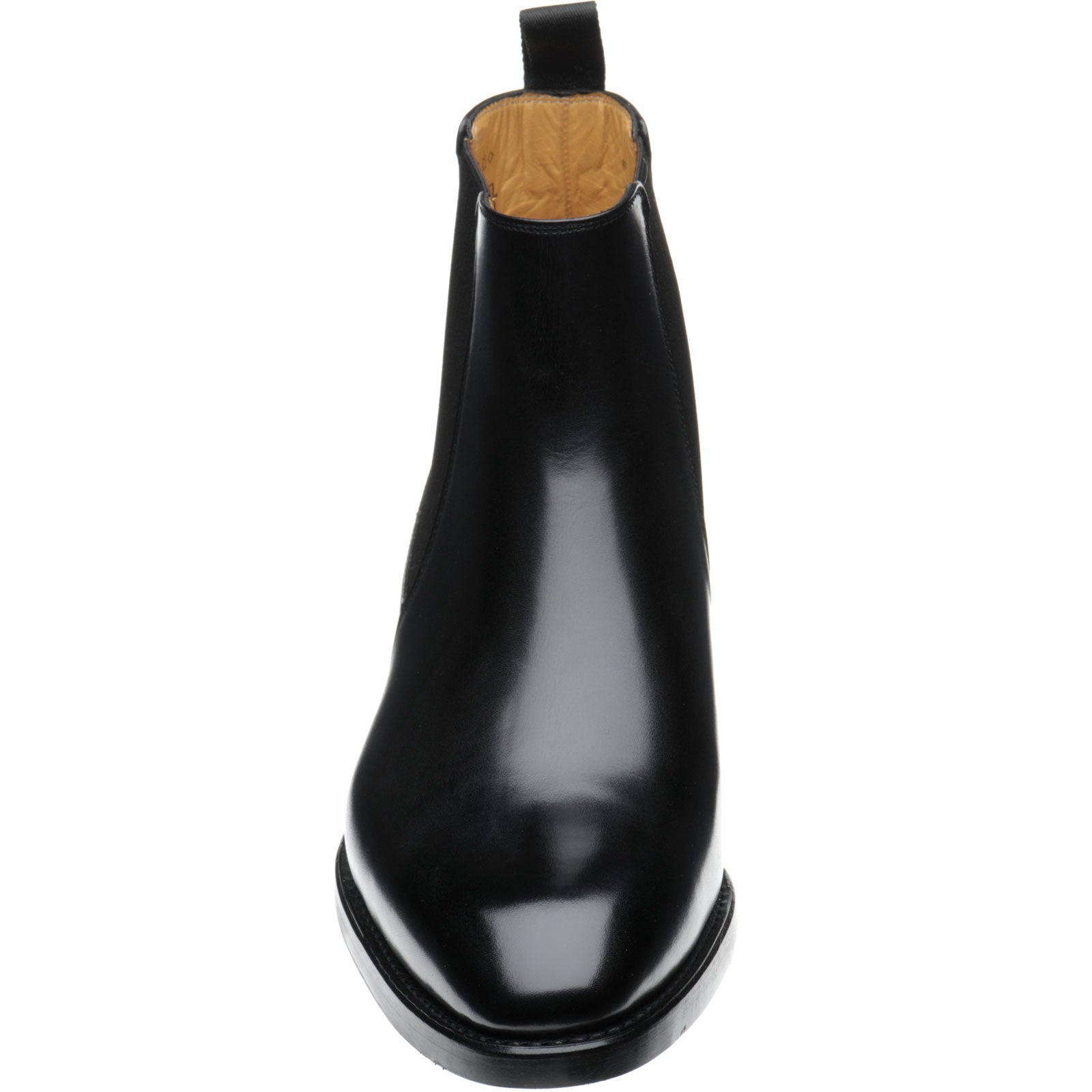 Product image for Carlos Santos 7902 Rubber in black calf