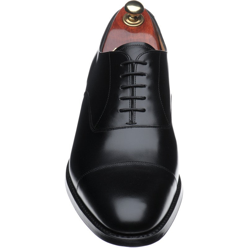 Product image for Cheaney Lime in black calf
