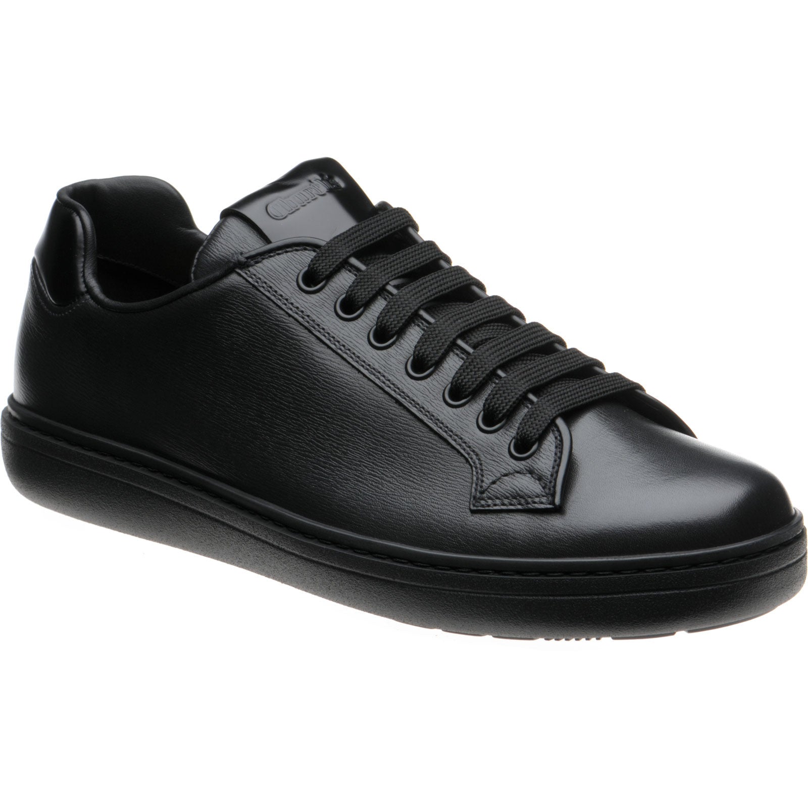 Product image for Church Boland Plus 2 mens rubber-soled trainers in anthracite black