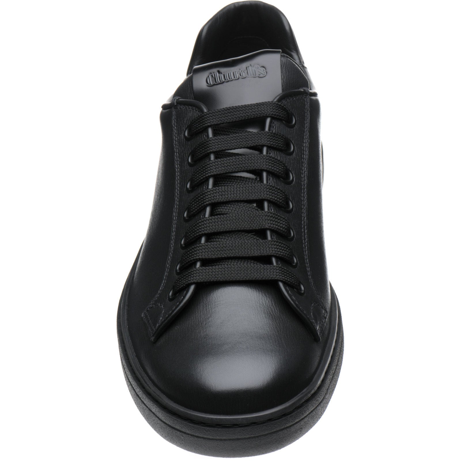 Product image for Church Boland Plus 2 mens rubber-soled trainers in anthracite black