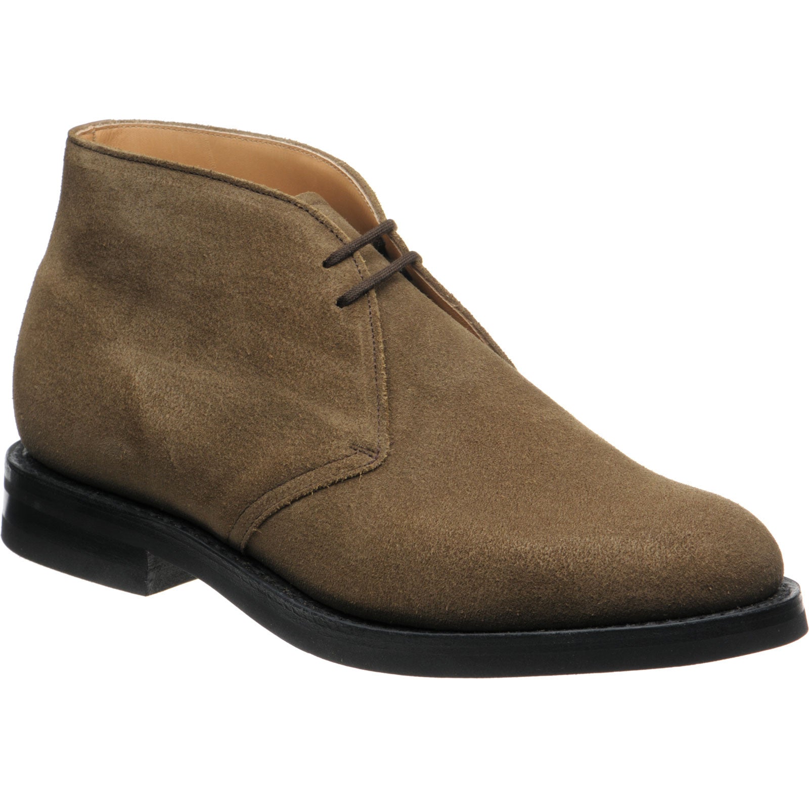 Church Ryder III Lightweight mens rubber-soled Chukka boots in mud sue –  Herring Shoes