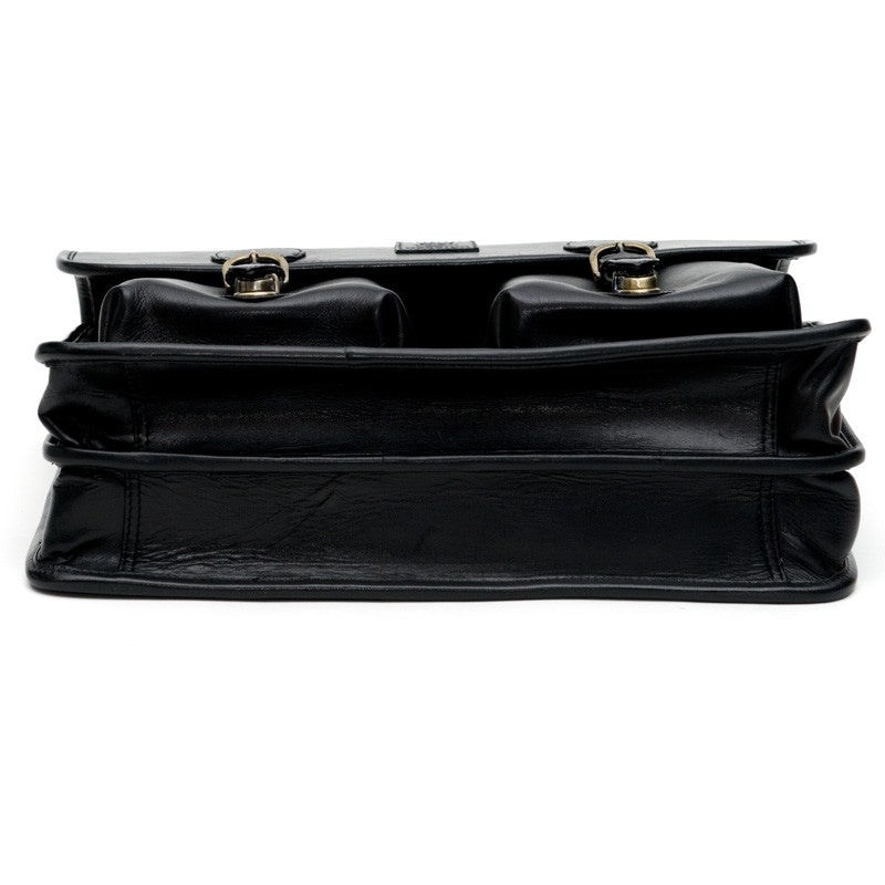 Product image for Herring Aldgate Briefcase in black calf