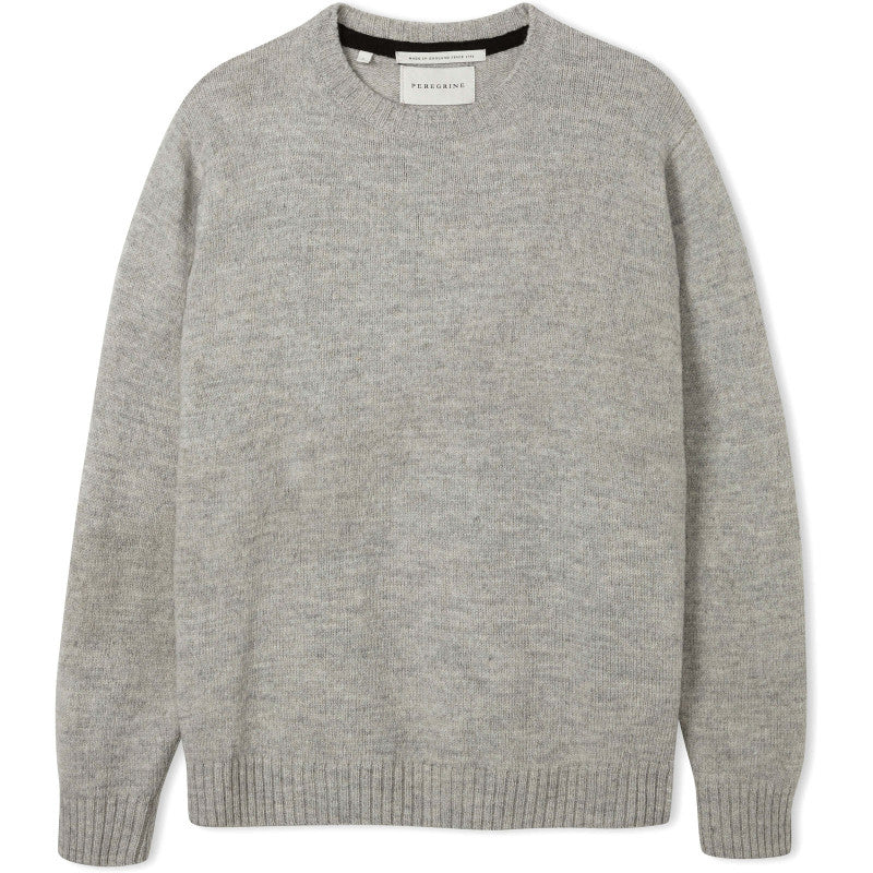 Product image for Herring Annan Crew Jumper by Peregrine in light grey
