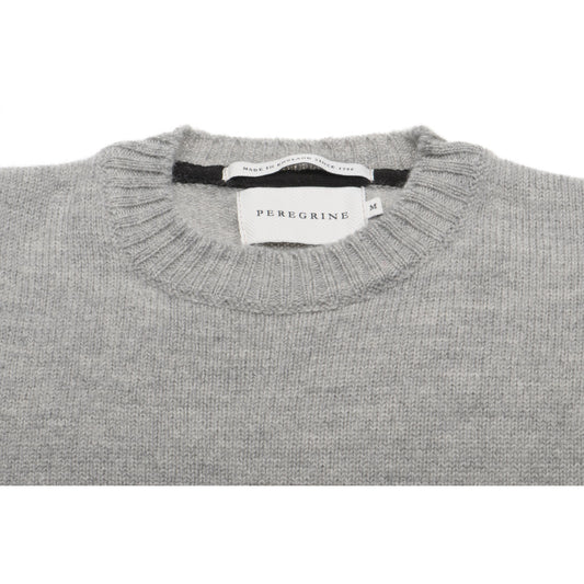 Product image for Herring Annan Crew Jumper by Peregrine in light grey