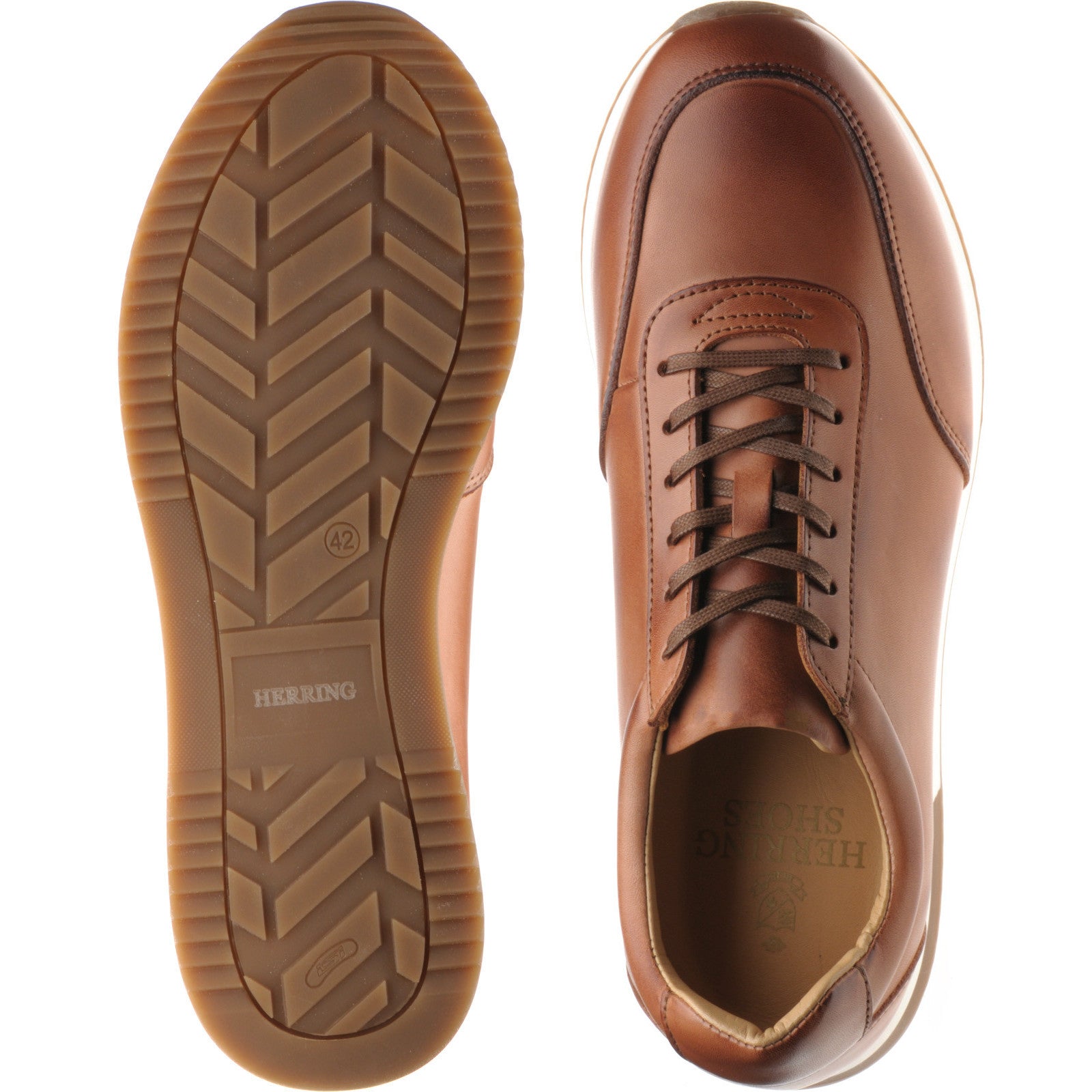 Product image for Herring Atlanta in cognac calf