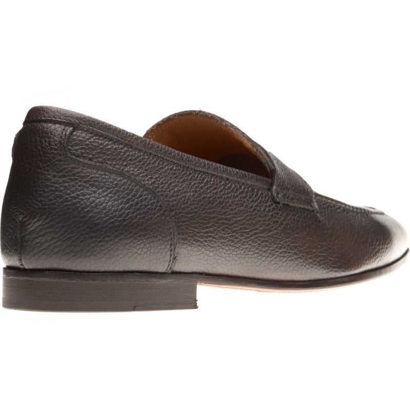 Product image for Herring Barbato mens hybrid-soled loafers in brown grain