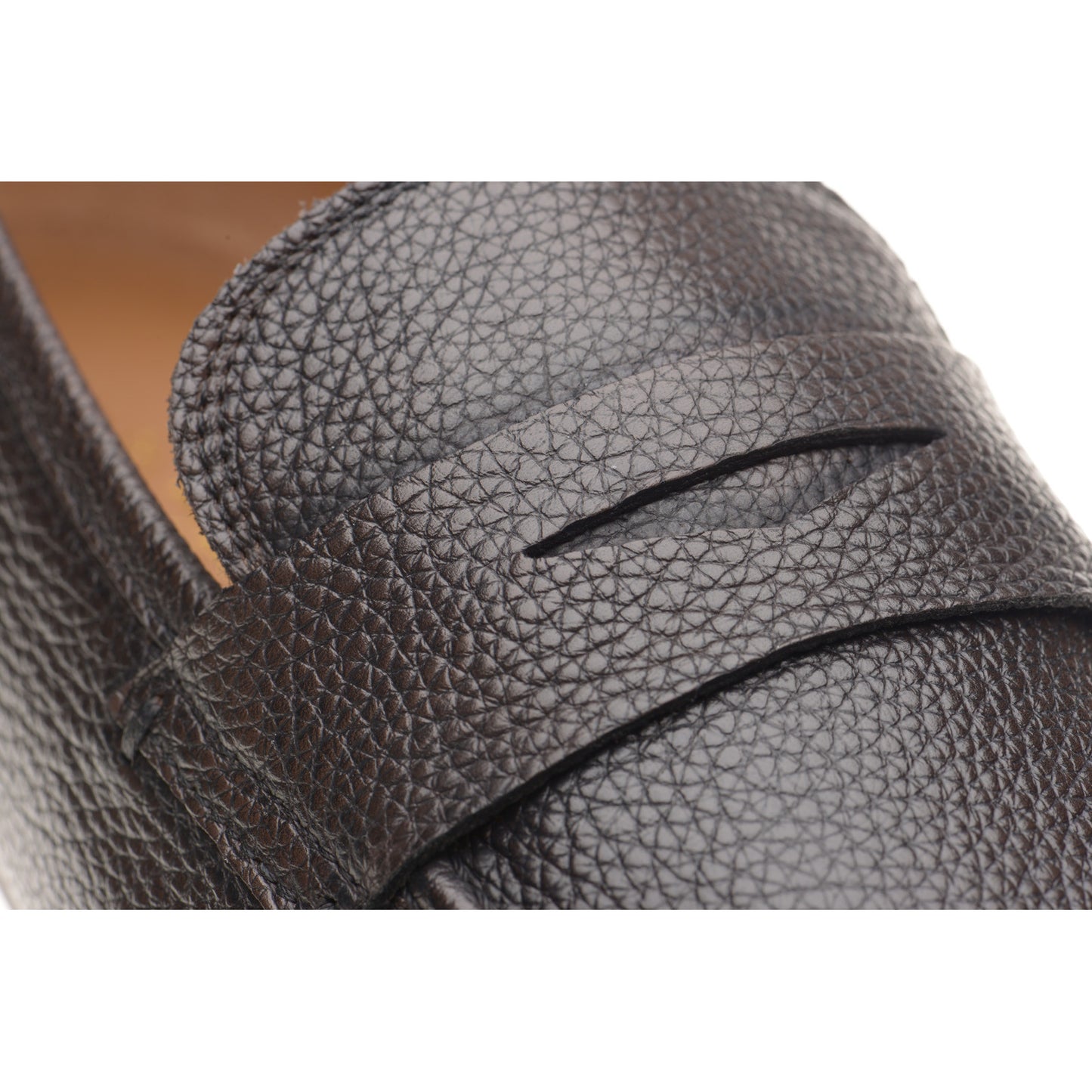 Product image for Herring Barbato mens hybrid-soled loafers in brown grain