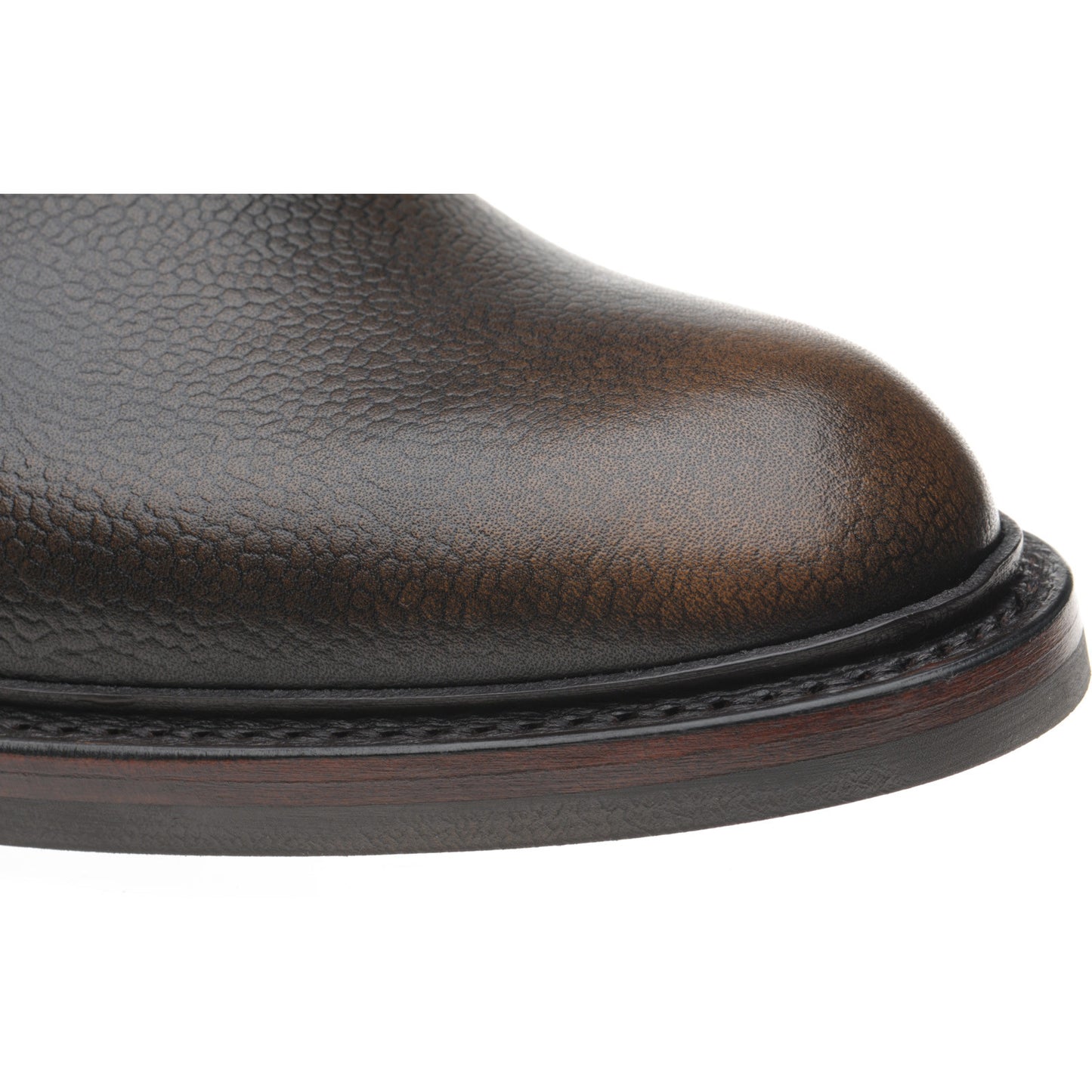 Product image for Herring Benridge mens rubber-soled boots in bronze rub off