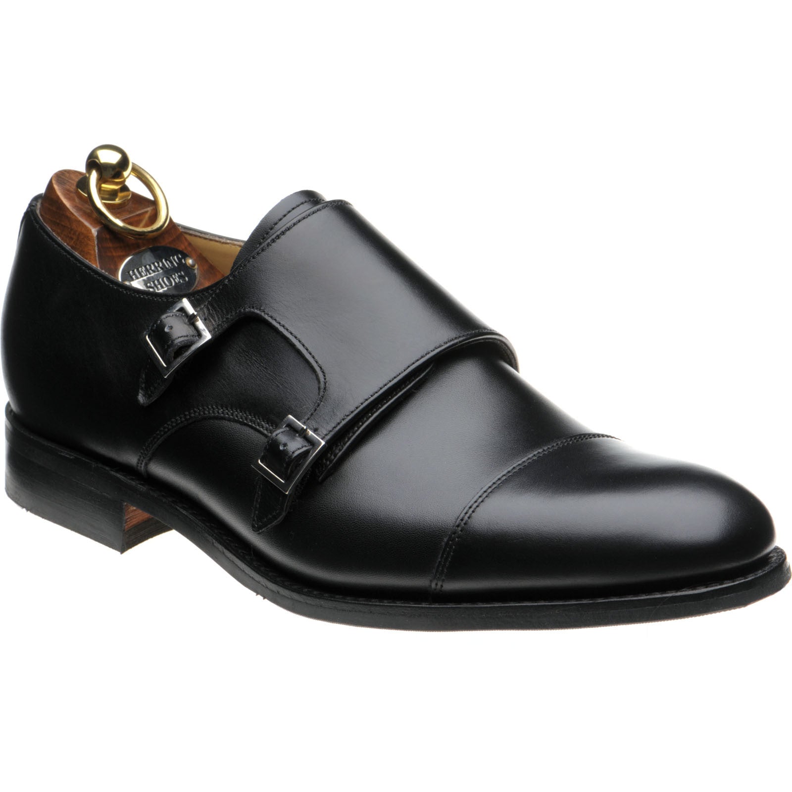 Product image for Herring Bishop in black calf