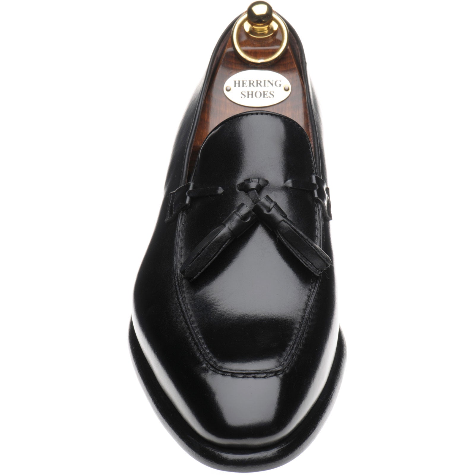 Product image for Herring Blackheath in black calf