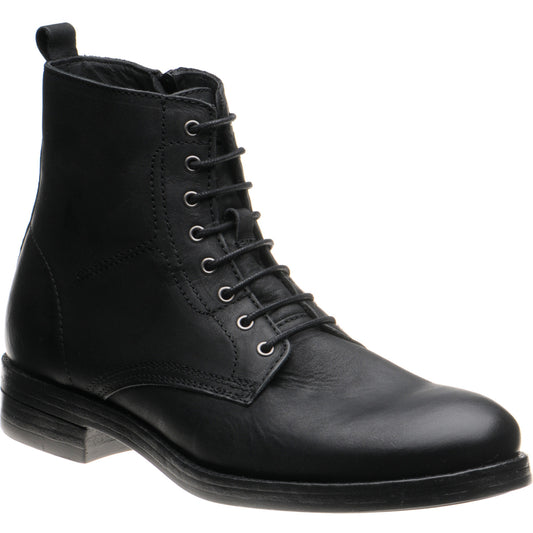 Product image for Herring Bridges in black waxy calf